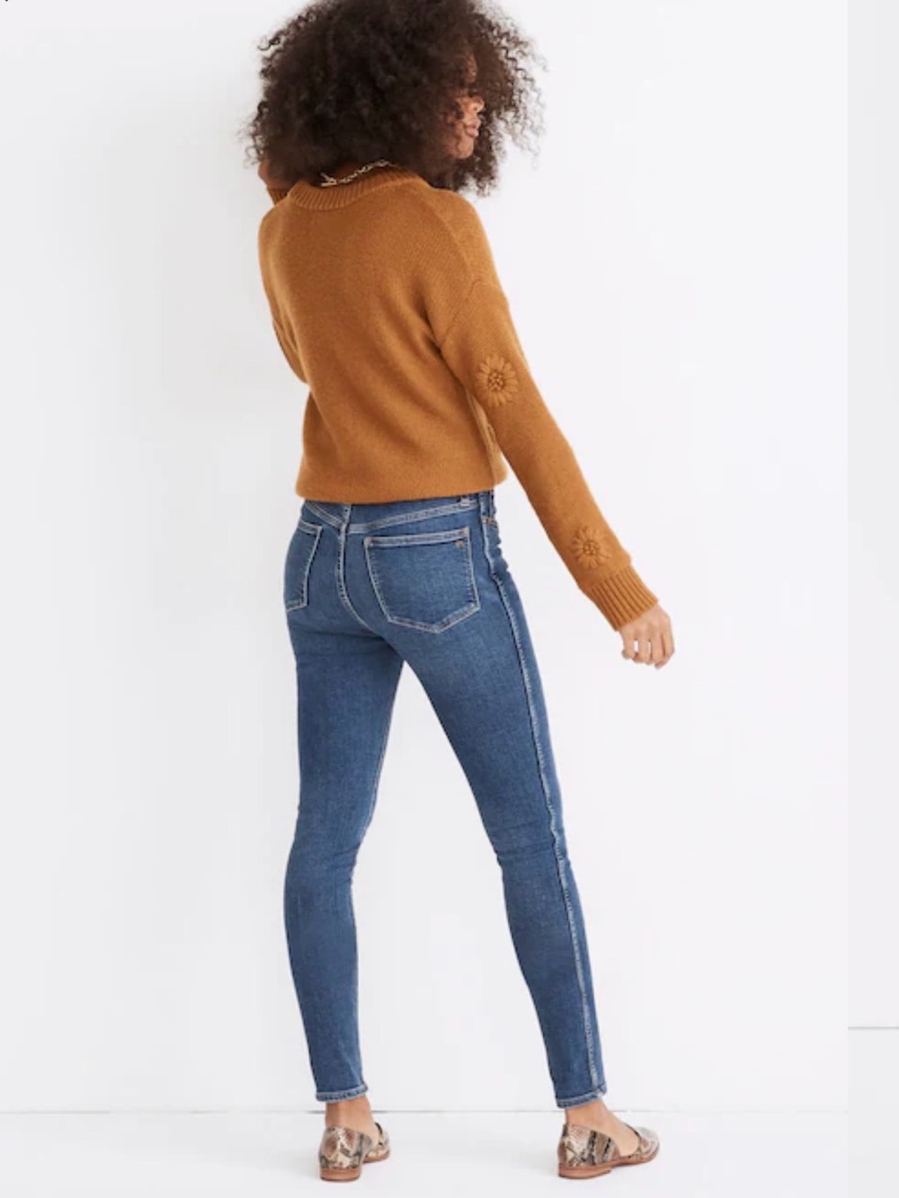 Madewell 10” High Rise Skinny Jeans in Wendover Wash TENCEL Edition - Picture 3 of 9